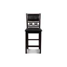 Load image into Gallery viewer, GIA 42&quot; COUNTER DROP LEAF TABLE W/2 CHAIRS-EBONY
