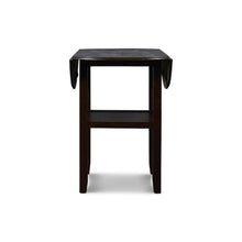 Load image into Gallery viewer, GIA 42&quot; COUNTER DROP LEAF TABLE W/2 CHAIRS-EBONY
