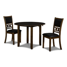 Load image into Gallery viewer, GIA 42&quot; DINING DROP LEAF TABLE W/2 CHAIRS-BROWN

