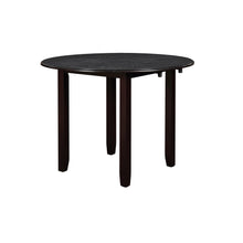 Load image into Gallery viewer, GIA 42&quot; DINING DROP LEAF TABLE W/2 CHAIRS-EBONY

