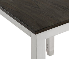 Load image into Gallery viewer, HESTON 36&quot; STORAGE COUNTER TABLE SET W/2 CHAIRS-WHITE/GRAY
