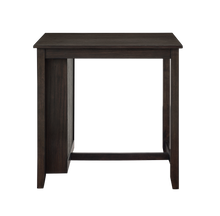 Load image into Gallery viewer, HESTON 36&quot; STORAGE COUNTER TABLE SET W/2 CHAIRS-CHERRY

