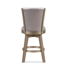Load image into Gallery viewer, JAZZ 24&quot; SWIVEL COUNTER STOOL-PEARL/GOLD
