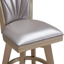 Load image into Gallery viewer, JAZZ 30&quot; SWIVEL BAR STOOL-PEARL/GOLD
