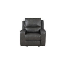 Load image into Gallery viewer, LINTON LEATHER GLIDER RECLINER W/ PWR FR-GRAY
