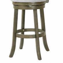 Load image into Gallery viewer, MANCHESTER 29&quot; BAR STOOL-ANT GRAY W/FABRIC SEAT
