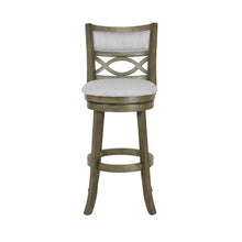 Load image into Gallery viewer, MANCHESTER 29&quot; BAR STOOL-ANT GRAY W/FABRIC SEAT
