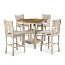 Load image into Gallery viewer, MITCHELL 5 PC COUNTER SET-TWO TONE BISQUE/BROWN
