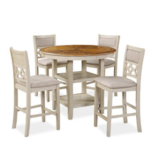 Load image into Gallery viewer, MITCHELL 5 PC COUNTER SET-TWO TONE BISQUE/BROWN
