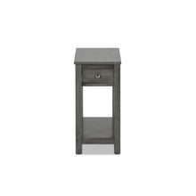 Load image into Gallery viewer, NOAH END TABLE WITH DRAWER-GRAY
