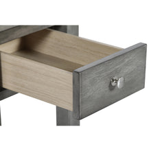Load image into Gallery viewer, NOAH END TABLE WITH DRAWER-GRAY
