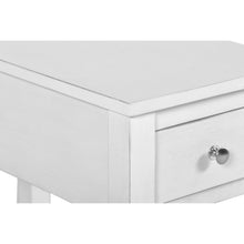 Load image into Gallery viewer, NOAH END TABLE WITH DRAWER-WHITE
