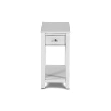 Load image into Gallery viewer, NOAH END TABLE WITH DRAWER-WHITE
