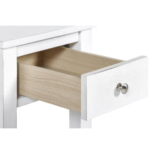 Load image into Gallery viewer, NOAH END TABLE WITH DRAWER-WHITE

