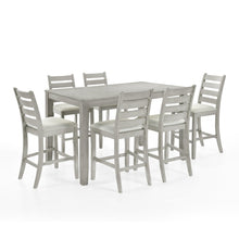 Load image into Gallery viewer, PASCAL LADDERBACK COUNTER CHAIR (2 Per Carton)-DRIFTWOOD

