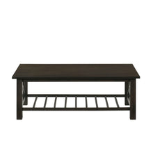 Load image into Gallery viewer, VESTA COFFEE TABLE &amp; 2 END TABLE SET-ESPRESSO
