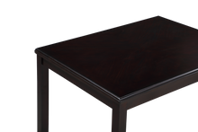 Load image into Gallery viewer, GIA 5PC 48&quot; RECT. DINING TABLE &amp; 4 CHAIRS-EBONY
