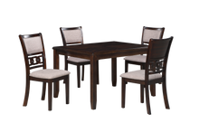 Load image into Gallery viewer, GIA 5PC 48&quot; RECT. DINING TABLE &amp; 4 CHAIRS-CHERRY
