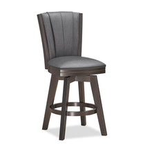 Load image into Gallery viewer, DIVA 24&quot; SWIVEL COUNTER STOOL-GLITTER GRAY

