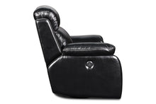 Load image into Gallery viewer, FUSION SWIVEL GLIDER RECLINER W/PWR FTRST-EBONY
