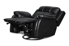 Load image into Gallery viewer, FUSION SWIVEL GLIDER RECLINER W/PWR FTRST-EBONY
