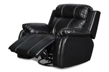 Load image into Gallery viewer, FUSION SWIVEL GLIDER RECLINER W/PWR FTRST-EBONY

