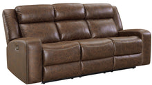 Load image into Gallery viewer, New Classic Furniture Atticus Dual Recliner Sofa with Power Footrest in Mocha image
