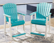 Load image into Gallery viewer, Eisely Outdoor Counter Height Bar Stool (Set of 2)
