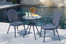 Load image into Gallery viewer, Odyssey Blue Outdoor Table and Chairs (Set of 3)
