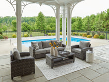 Load image into Gallery viewer, Oasis Court Outdoor Sofa/Chairs/Table Set (Set of 4)
