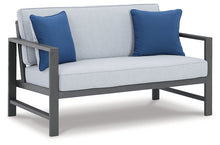 Load image into Gallery viewer, Fynnegan Outdoor Loveseat with Table (Set of 2)
