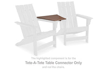 Load image into Gallery viewer, Emmeline 2 Adirondack Chairs with Tete-A-Tete Table Connector
