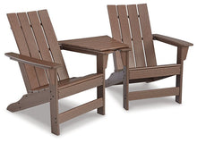 Load image into Gallery viewer, Emmeline 2 Adirondack Chairs with Tete-A-Tete Table Connector image
