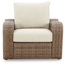 Load image into Gallery viewer, Sandy Bloom Lounge Chair with Cushion
