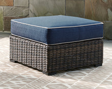 Load image into Gallery viewer, Grasson Lane Ottoman with Cushion
