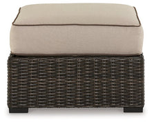 Load image into Gallery viewer, Coastline Bay Outdoor Ottoman with Cushion
