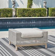 Load image into Gallery viewer, Seton Creek Outdoor Ottoman with Cushion
