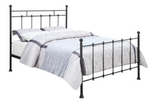 Load image into Gallery viewer, Pulaski All-in-One Black &quot;Shaker&quot; Metal Queen Bed image
