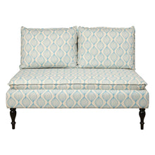 Load image into Gallery viewer, Pulaski Banquette Upholstered - Pattern Blue
