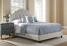 Load image into Gallery viewer, Pulaski All-N-One Fully Upholstered Tuft Saddle Queen Bed
