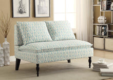 Load image into Gallery viewer, Pulaski Banquette Upholstered - Pattern Blue

