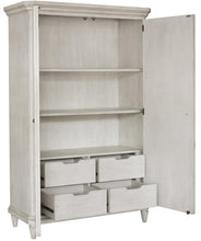 Load image into Gallery viewer, Pulaski Campbell Street 4 Drawer Armoire in Vanilla Cream
