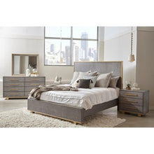 Load image into Gallery viewer, Pulaski Carmen Panel Queen Bed in Shagreen
