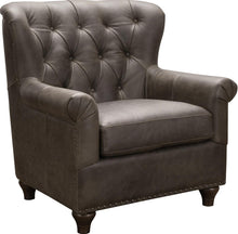 Load image into Gallery viewer, Pulaski Charlie Leather Chair in Heritage Brown image
