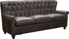 Load image into Gallery viewer, Pulaski Charlie Leather Sofa in Heritage Brown image

