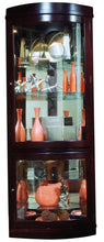 Load image into Gallery viewer, Pulaski Chocolate Cherry Corner Curio image
