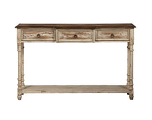 Load image into Gallery viewer, Pulaski Distressed Drawer Console Table
