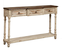Load image into Gallery viewer, Pulaski Distressed Drawer Console Table
