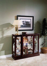 Load image into Gallery viewer, Pulaski Curio Console in Ridgewood Cherry image
