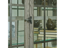 Load image into Gallery viewer, Pulaski Door Curio in Gray Weathered
